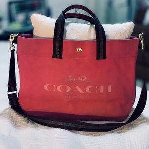 Coach Canvas Tote
